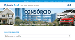 Desktop Screenshot of costaazulveiculos.com